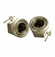 Замки олимпийские BRONZE GYM металлические (2,5 кг, пара)